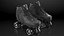 Quad Roller Skates Black