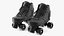 Quad Roller Skates Black