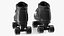 Quad Roller Skates Black
