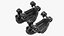 Quad Roller Skates Black