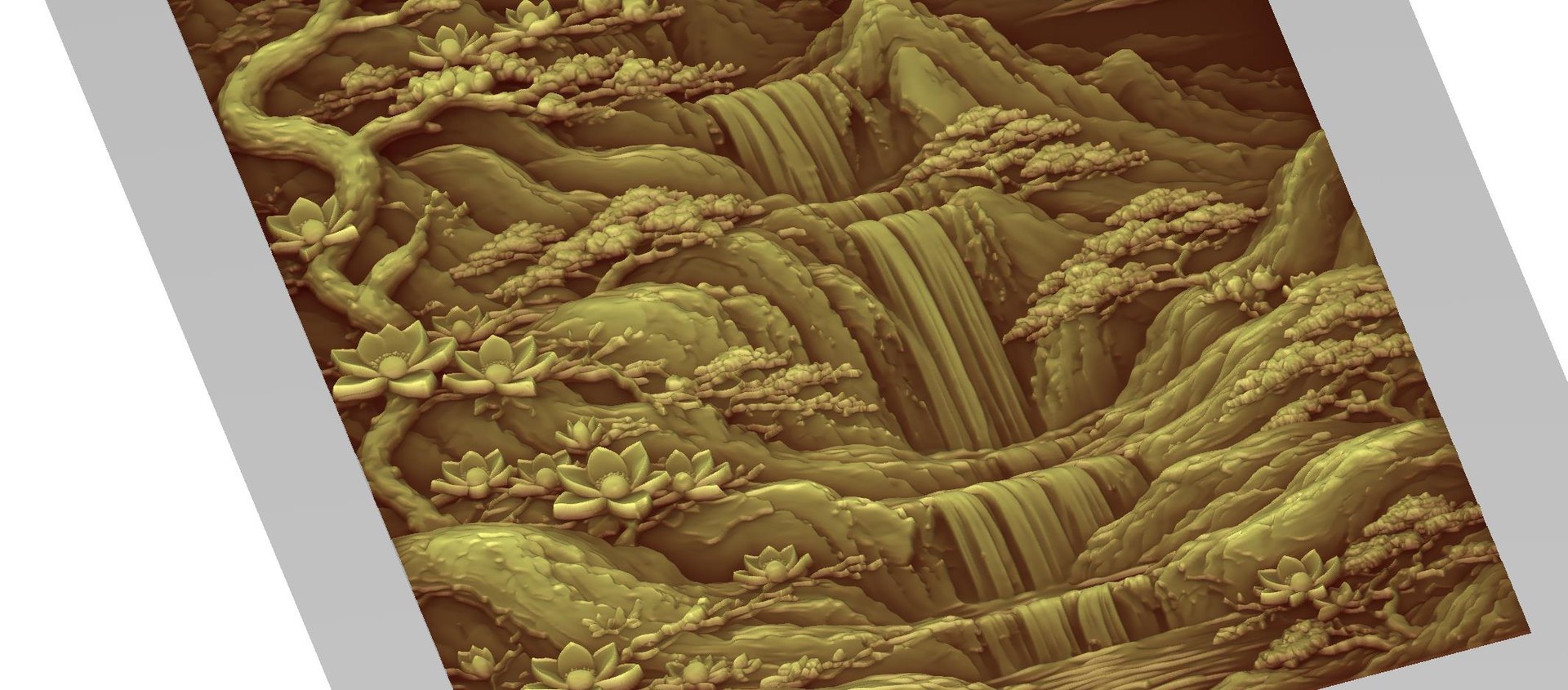 Modern Waterfall Landscape Relief Wall Art STL CNC 3D Print 02 3D model https://p.turbosquid.com/ts-thumb/l5/nWe8xm/Jj/a65/jpg/1791748976/1920x1080/fit_q87/da90ec7f1e43910db3901bba26574027b8714ce2/a65.jpg