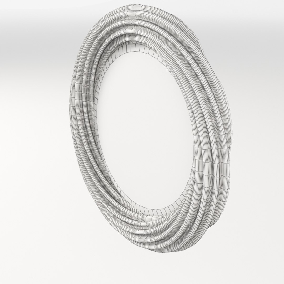 Circular Twisted Frame 3D Model - TurboSquid 1629313