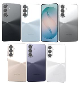 Samsung Galaxy S26 Plus All Colors 3D