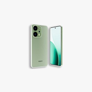 Oppo Reno 14 Blender 3D Model with Lighting Setup 3D model model