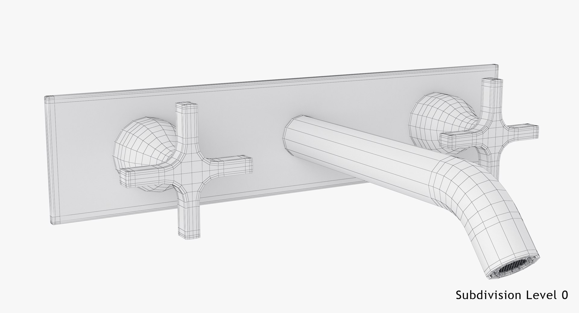 Agape Memory Tapware 3D Model - TurboSquid 1856282