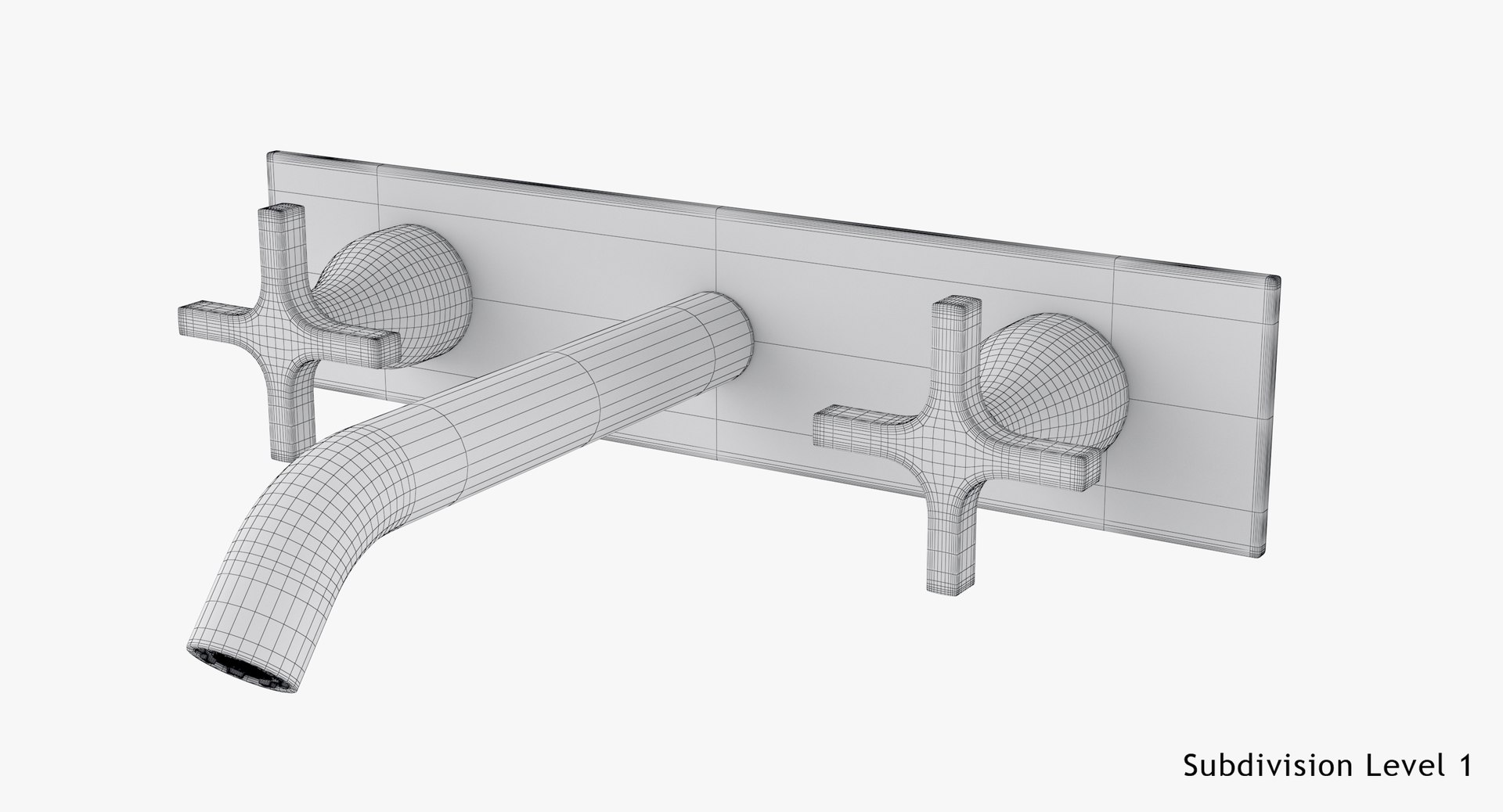 Agape Memory Tapware 3D Model - TurboSquid 1856282