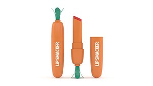 3D model Lip Smacker Carrot Lip Balm