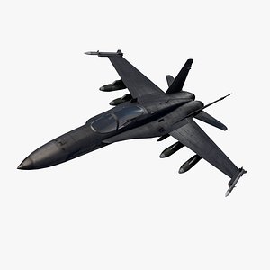 Supersonic Jet FA-18E Super Hornet