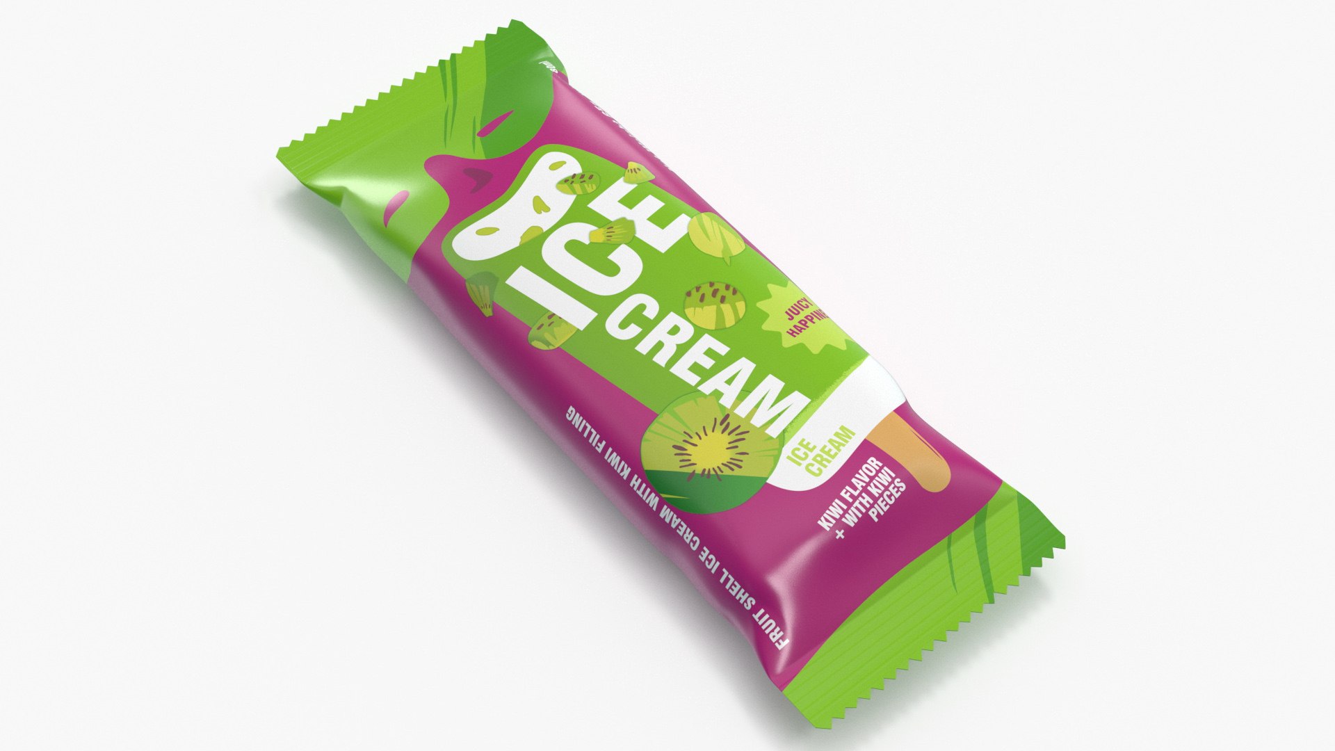 Ice Cream Packagings Collection 2 3D model preview
