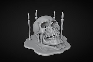 Skull and Candles Ritual