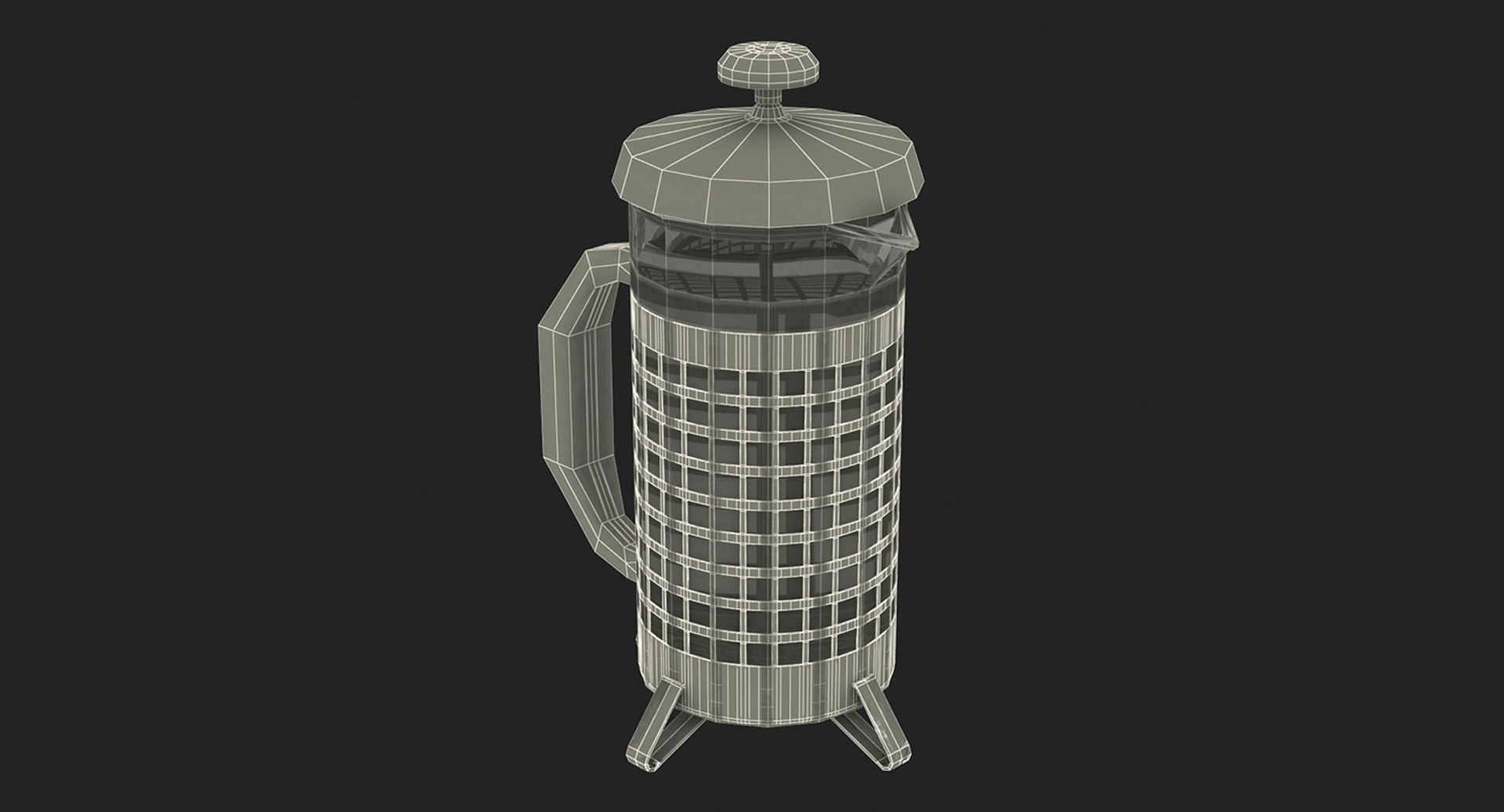 3d Coffee Pots With Coffee Collection 3 Model - Turbosquid 2021457