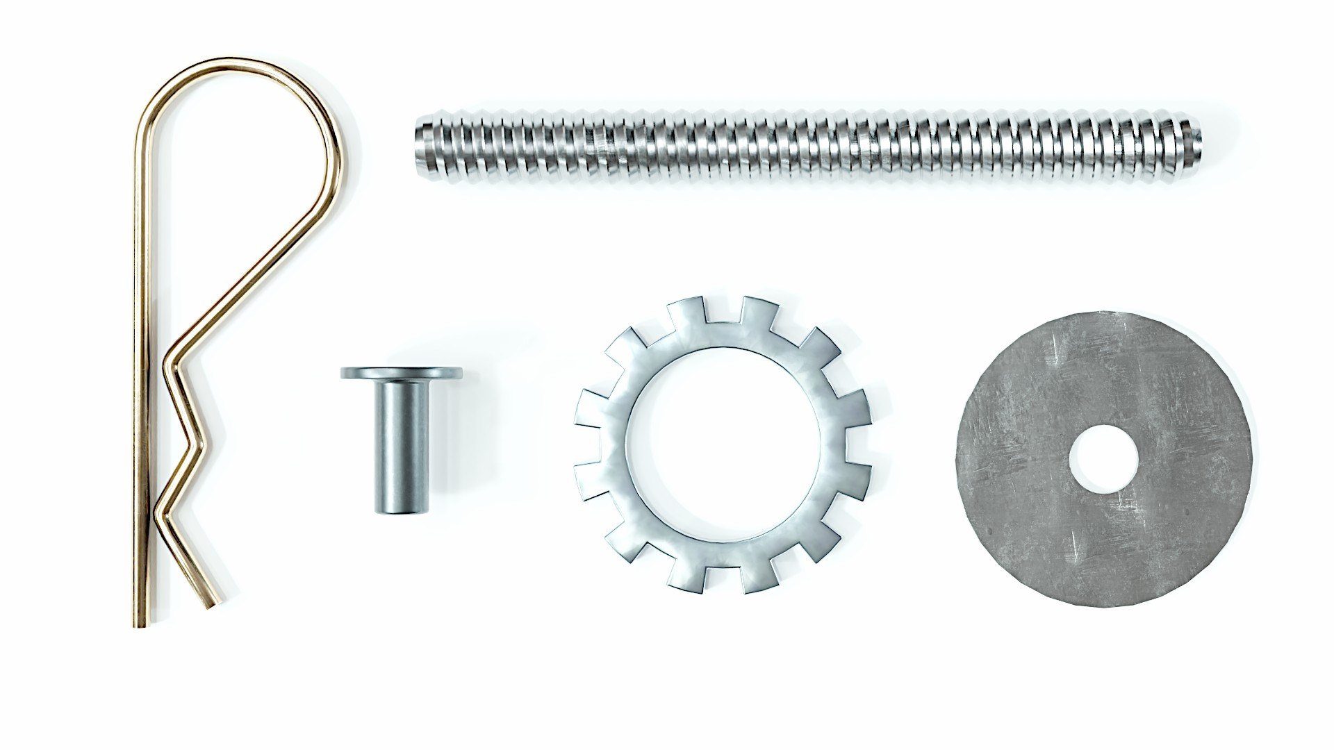3D Large collection of fasteners model - TurboSquid 1856649