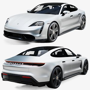 3D model Porsche Taycan Turbo S