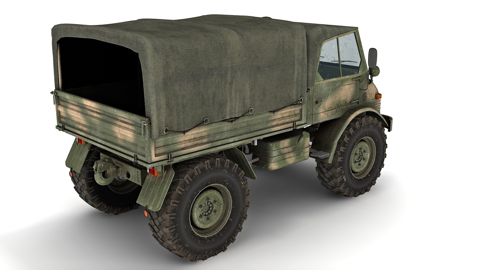 Unimog Army Truck 3D Model - TurboSquid 1462997