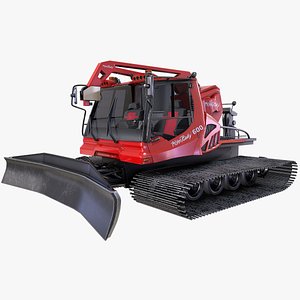 Snow Groomer Pistenbully 600 Snowcat PBR