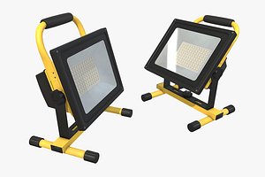 3D model led work light