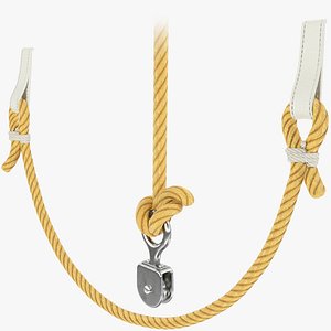 3D Ship Ropes Collection V7 model