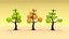 3D trees pack