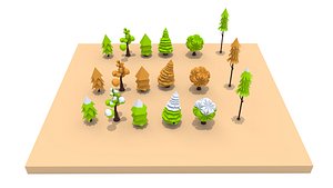 3D trees pack