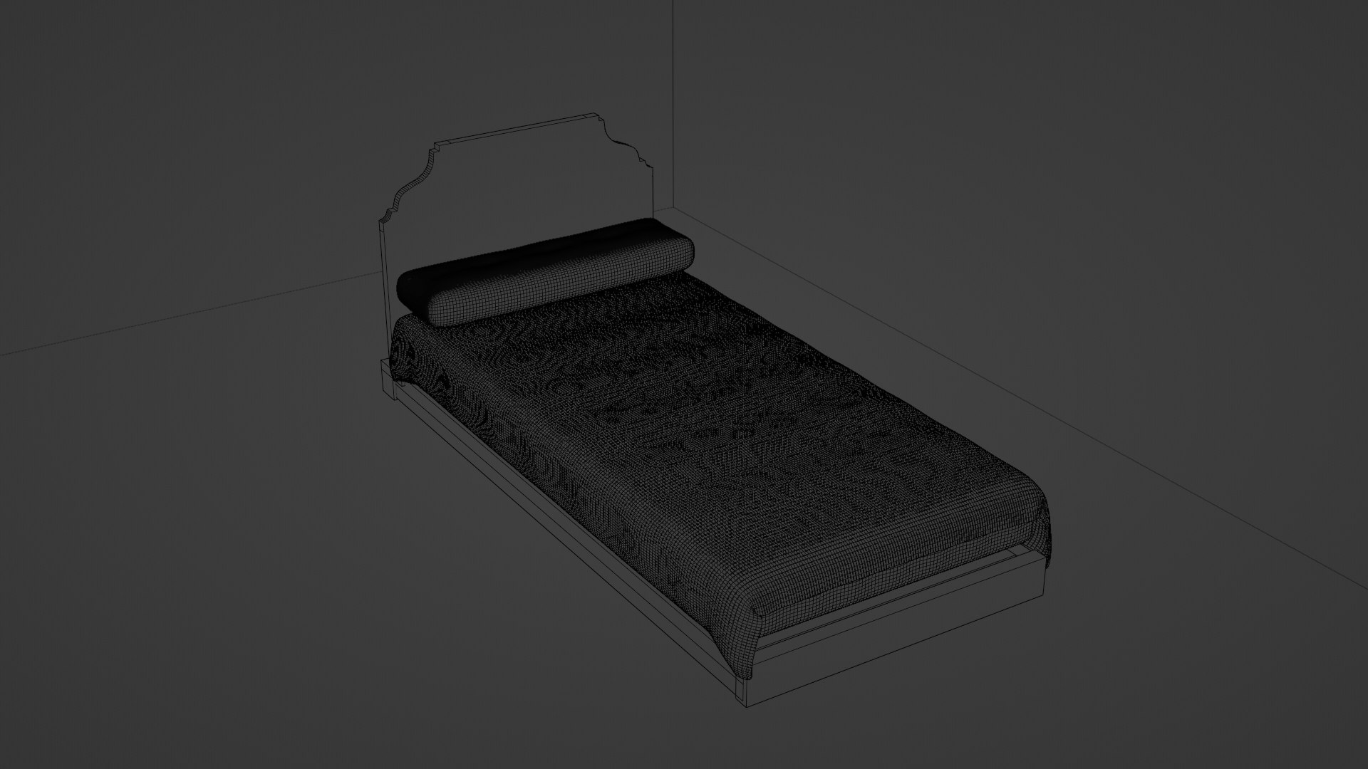 3D Bed TurboSquid 2143451