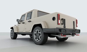 2019 jeep truck 3D