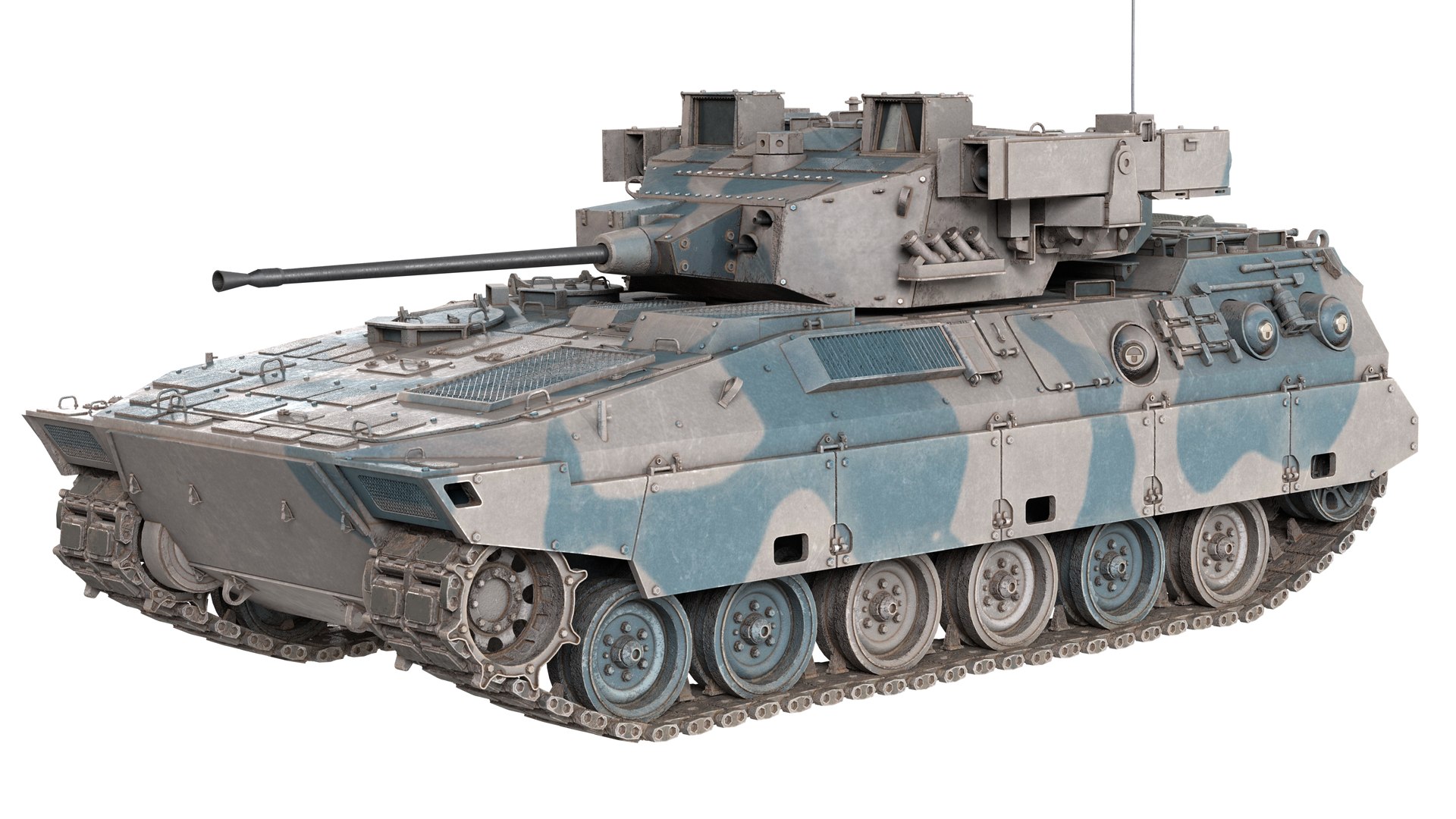 3D Model Mitsubishi Type 89 IFV Japanese - TurboSquid 2262895