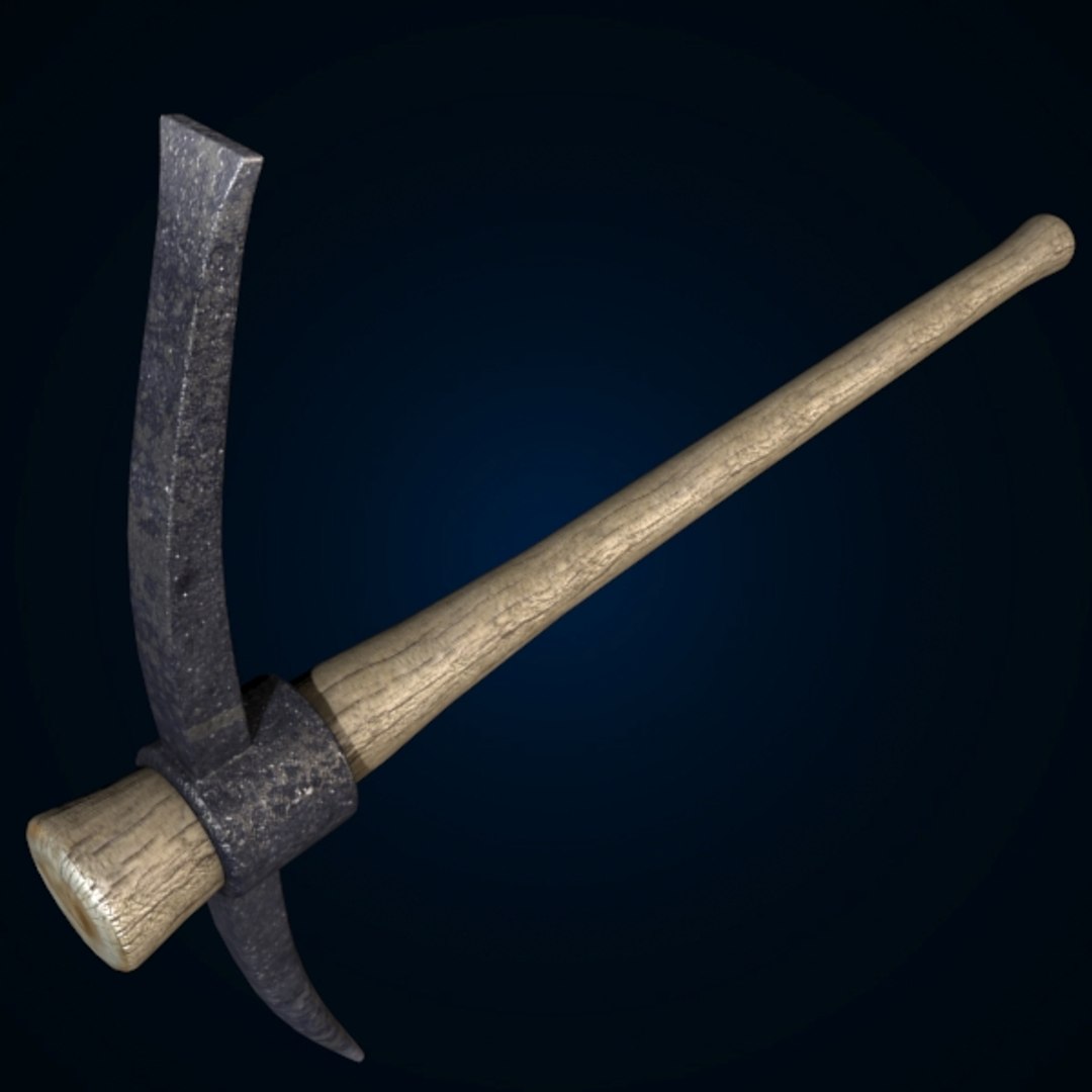 Pickaxe Pick Axe 3d Max