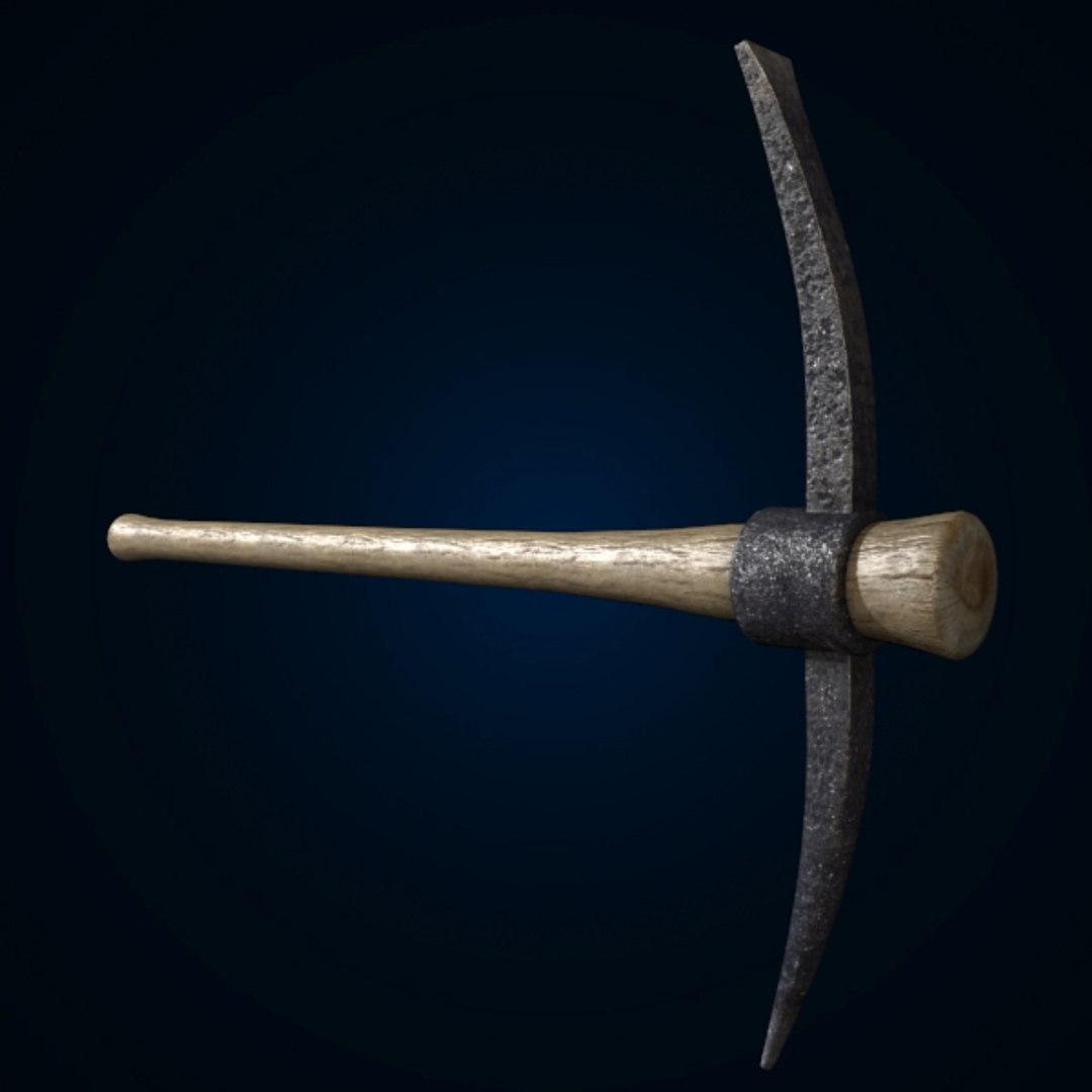 Pickaxe Pick Axe 3d Max