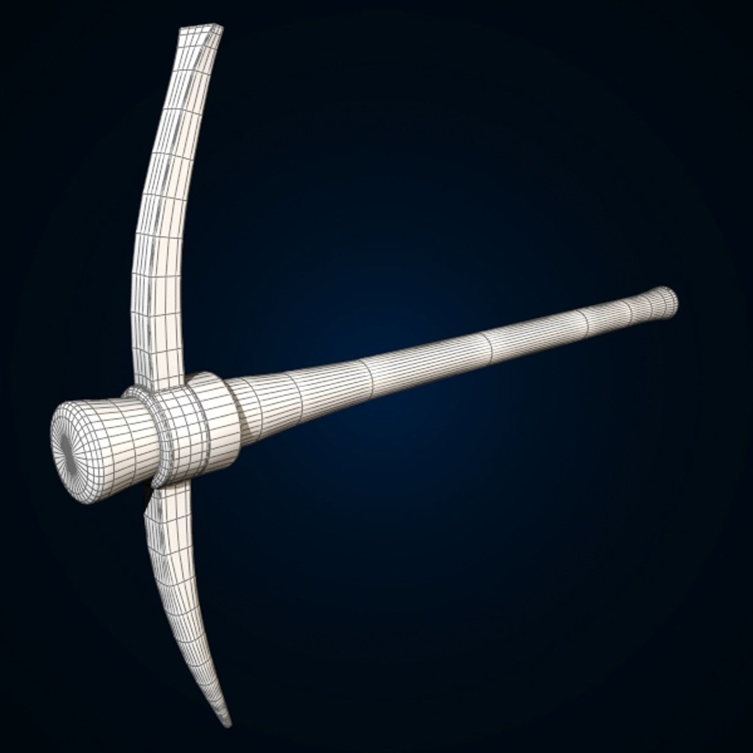 Pickaxe Pick Axe 3d Max