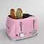Smeg Toaster Pink TSF03PKEU