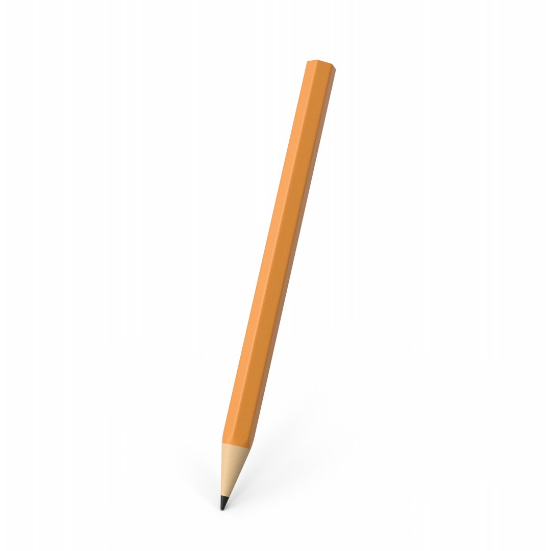 Pencil 3D model https://p.turbosquid.com/ts-thumb/l6/REJuny/0A/pencil.g14.2k/png/1664213360/1920x1080/fit_q87/e9545ea30c638b6142bbb88d48890208bc07bb7d/pencil.g14.2k.jpg