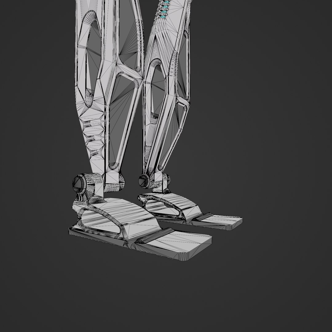 Robot Biped 3D - TurboSquid 2229063