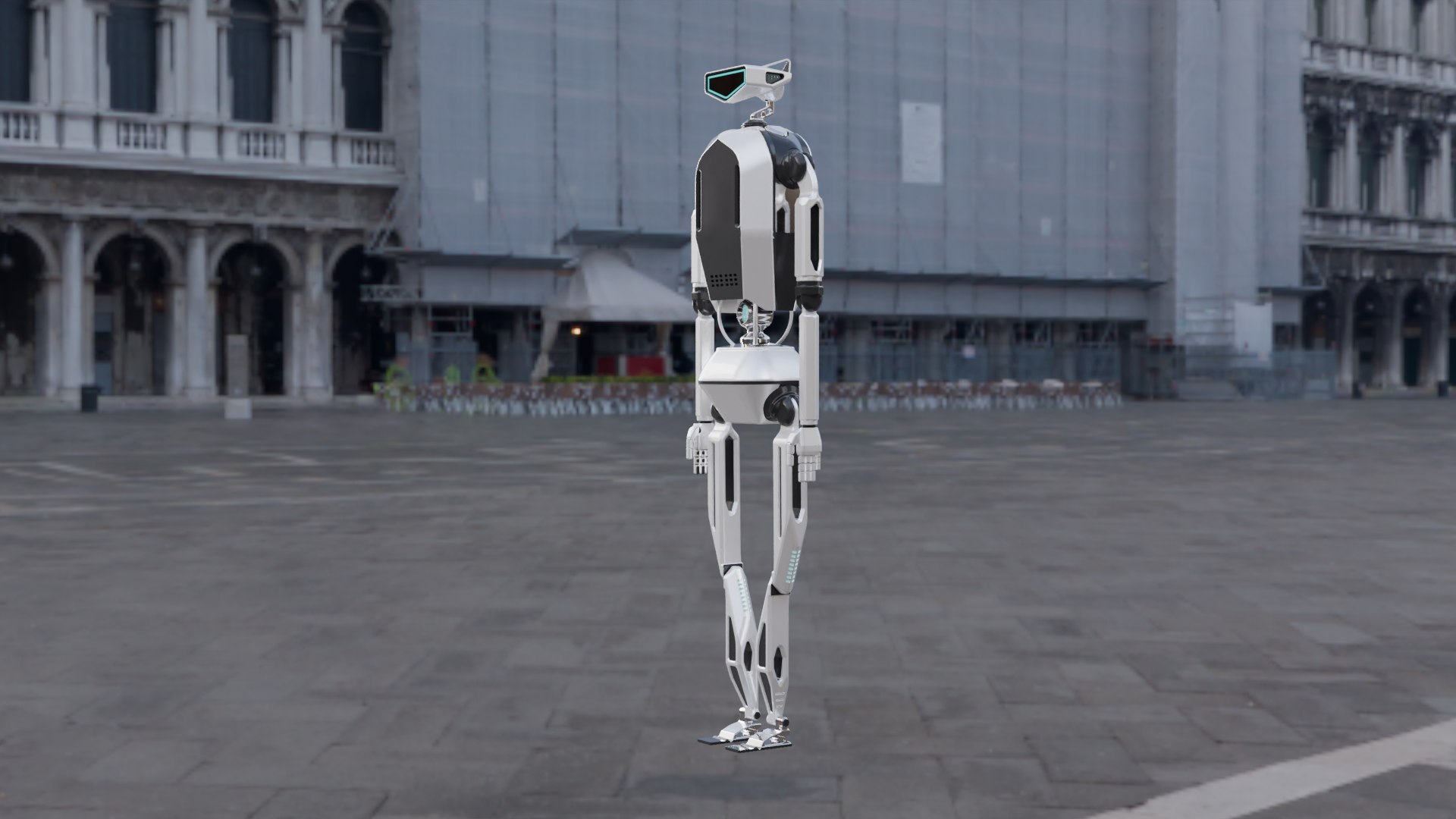 Robot Biped 3D - TurboSquid 2229063