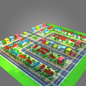 housing building 3D model