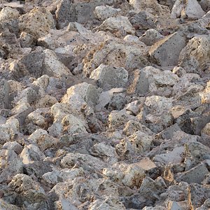 3D 3D Scanned Stone Rubble Collection Vol 02