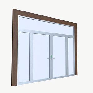 Office Door 3D model