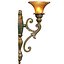 Copper tall classic Wall Light Sconce with Murano glass 3D model 3D