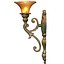 Copper tall classic Wall Light Sconce with Murano glass 3D model 3D