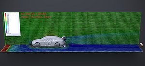 TESLA S SPORT CFD LEARNING 2024 MAX 2019 3D model