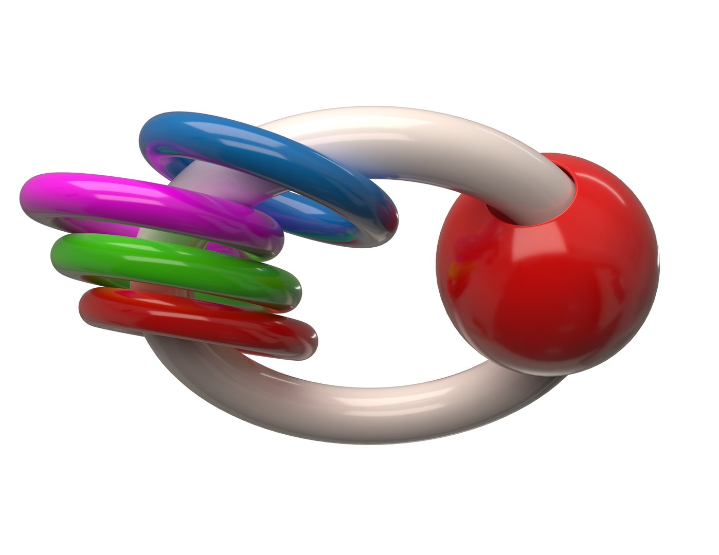 3D Baby Rattle model - TurboSquid 1731042