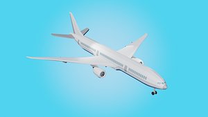 Low Poly Airbus Plane