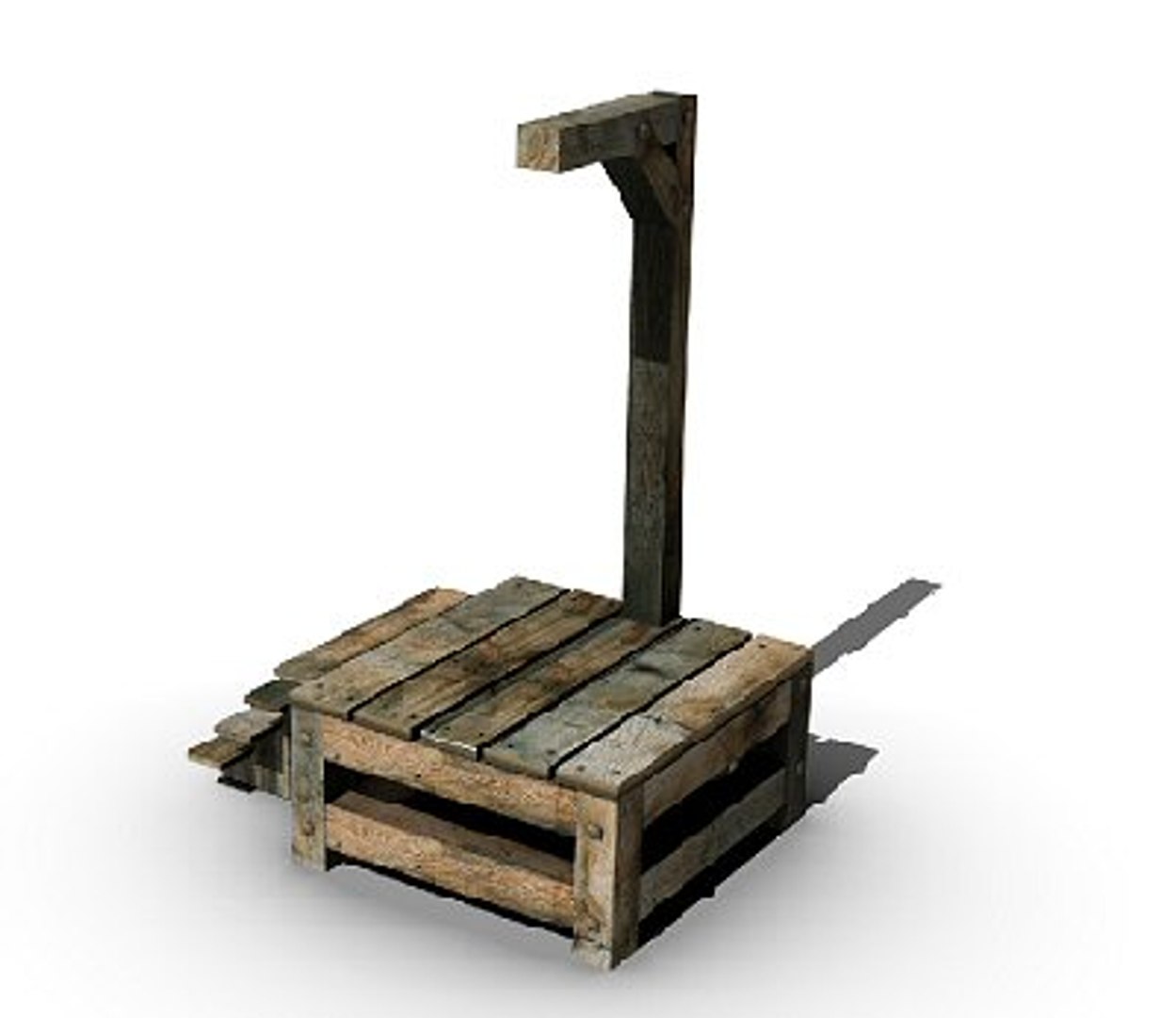 Medieval Gallow 3d 3ds