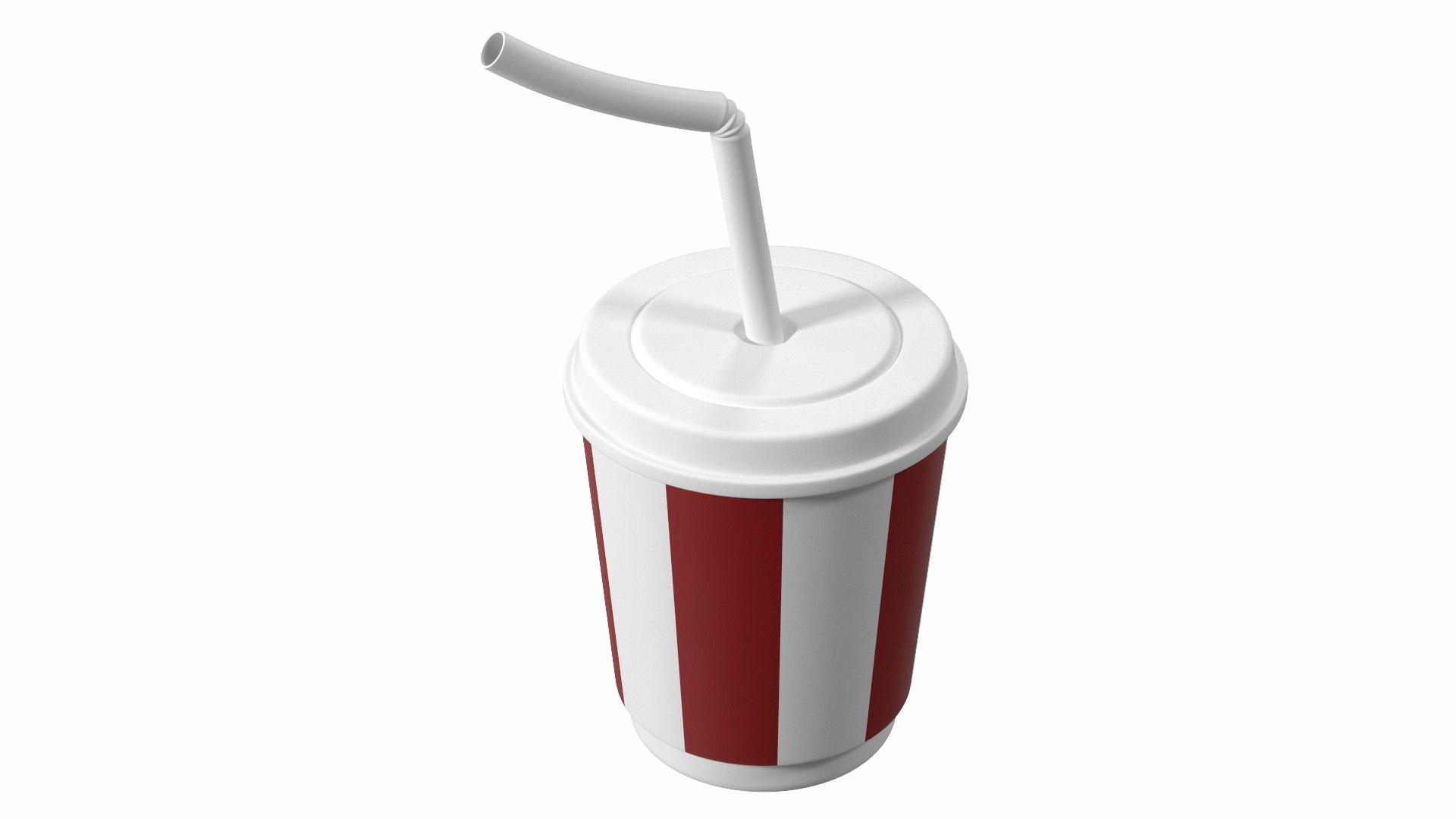 Cartoon Cup 3D model preview