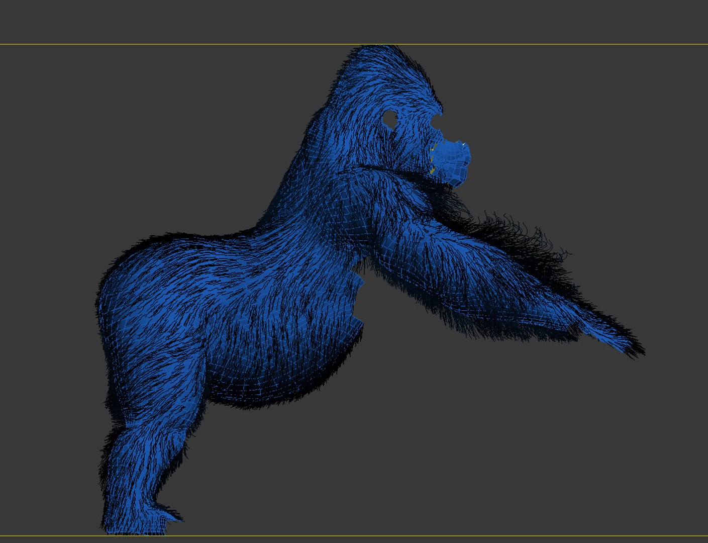 Gorilla Rigging Animation Max