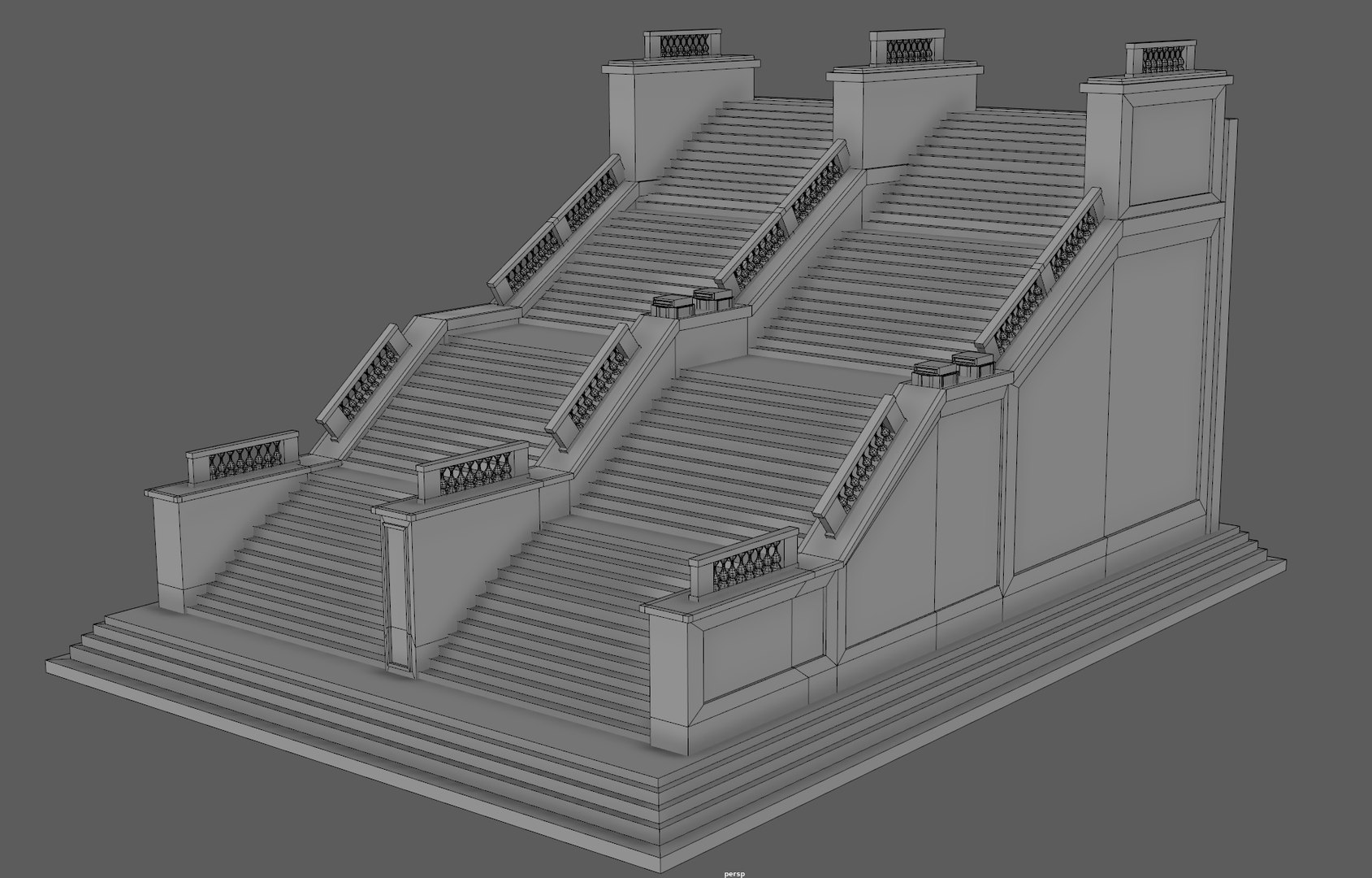 Free Stairs Step 3D Model - TurboSquid 1691639