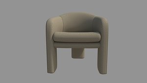 3D AREA Armchairs - Single Sofa model