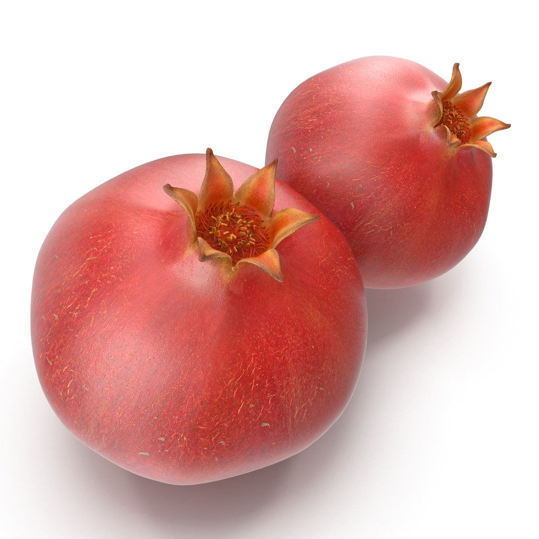 Pomegranate 3D model preview