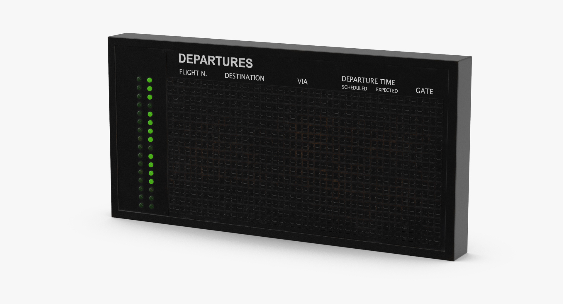 3D old flight information board https://p.turbosquid.com/ts-thumb/l7/IS0GLJ/xccIgxZK/0000/jpg/1491732821/1920x1080/turn_fit_q99/8028774c0f48f9e31de1045e055d04cdaa52db4a/0000-1.jpg