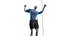 3d footballer edged model