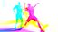 3d footballer edged model